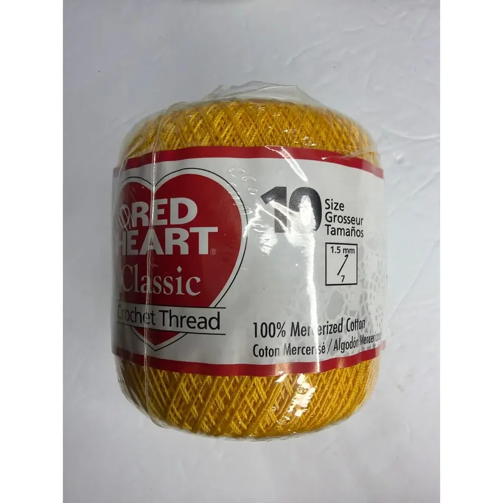 5 Spools CROCHET THREAD Aunt Lydia's Red Hart Cotton Craft Tatting Lace Gift